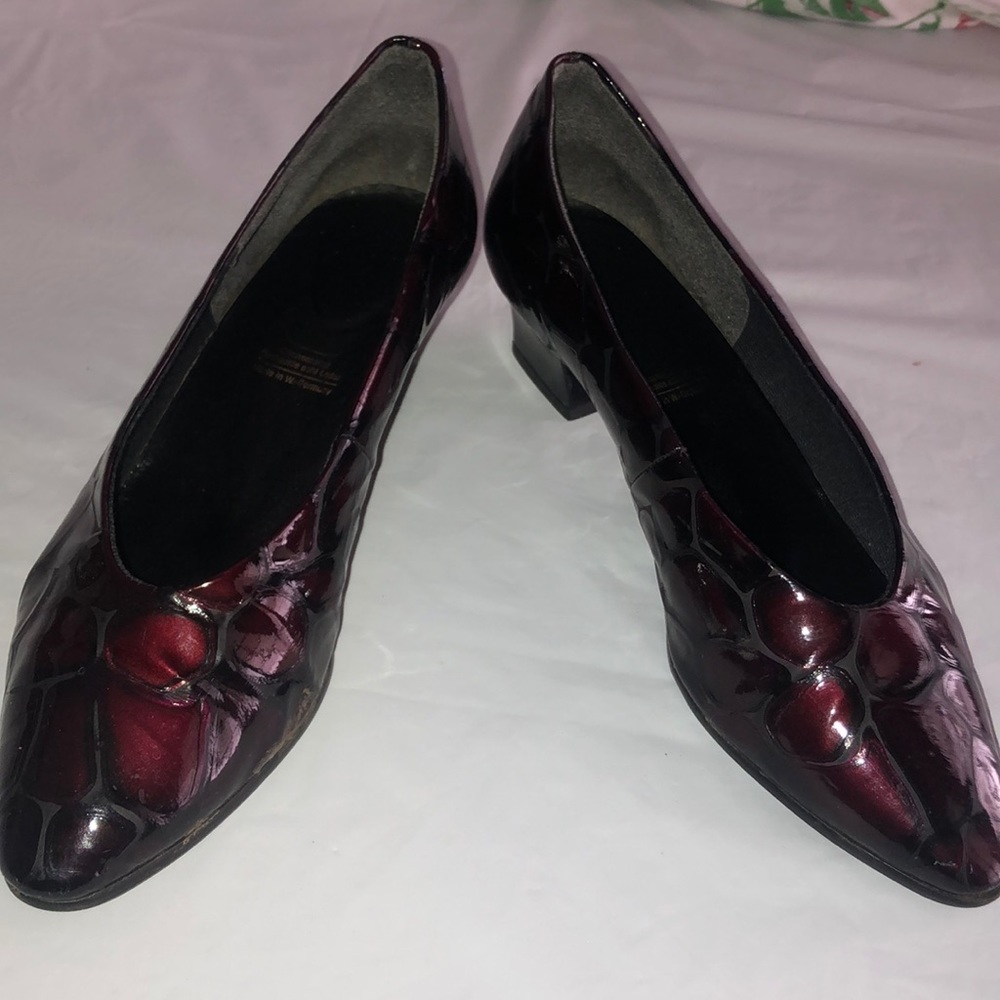 Maroon Office Heels